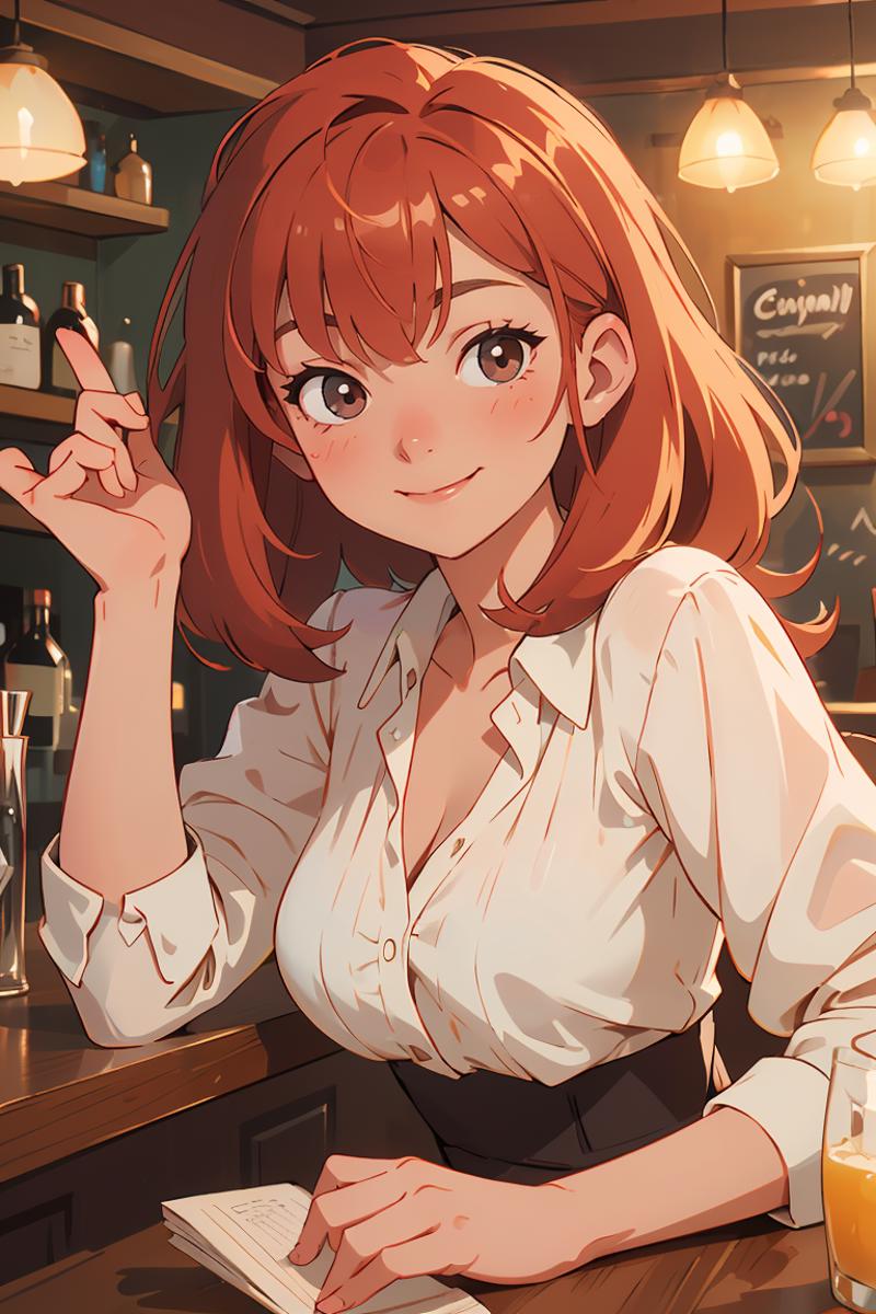 392849-845131388-a close up photo of a 20 year old french woman in a blouse at a bar, seductive smile, ginger hair, cinematic light, film still,_.png